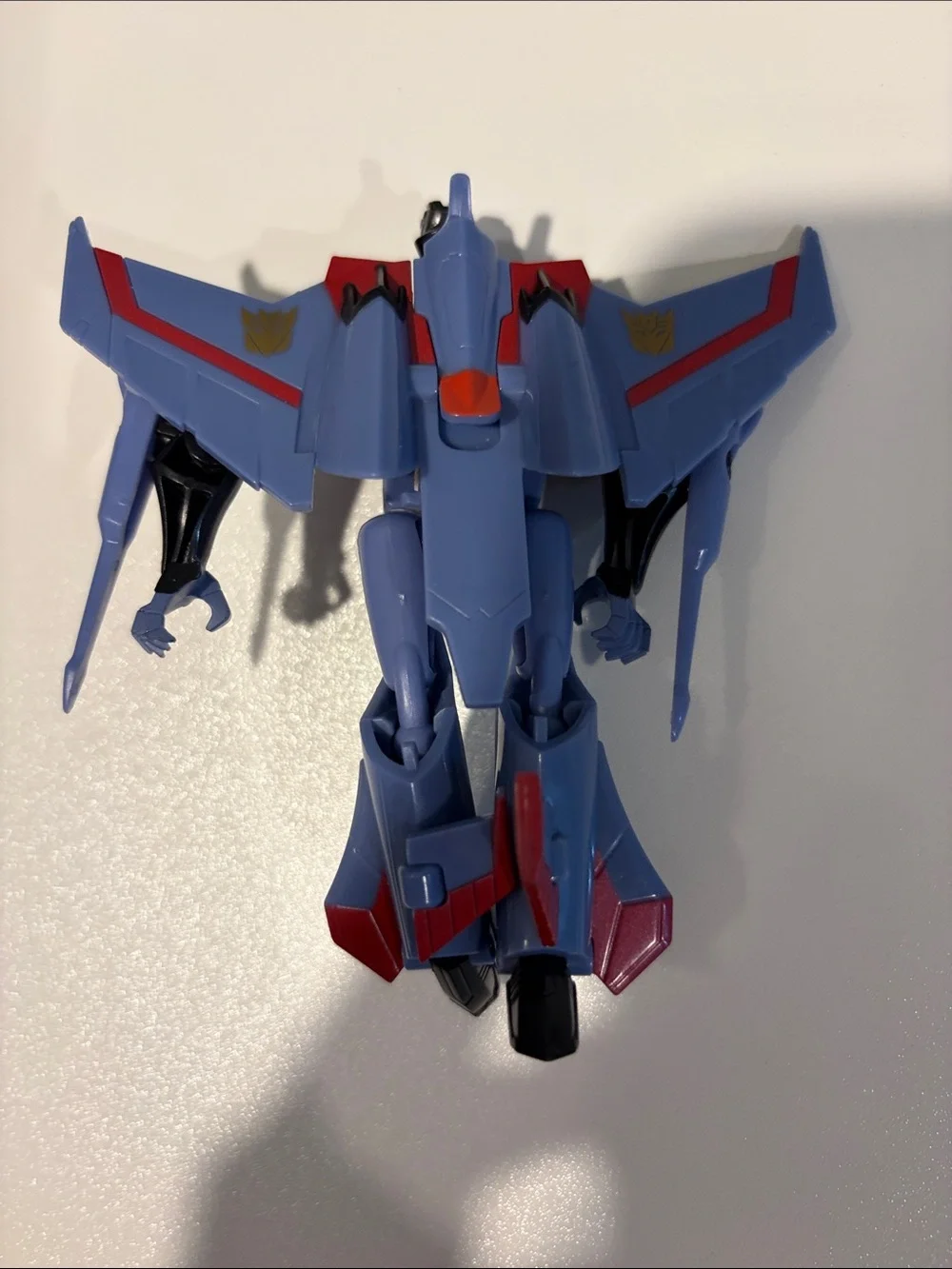 Hasbro Transformers animated voyager class starscream no missiles